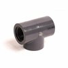 Thrifco Plumbing 2 Inch Slip x Slip x Slip PVC Tee SCH 80 8214624